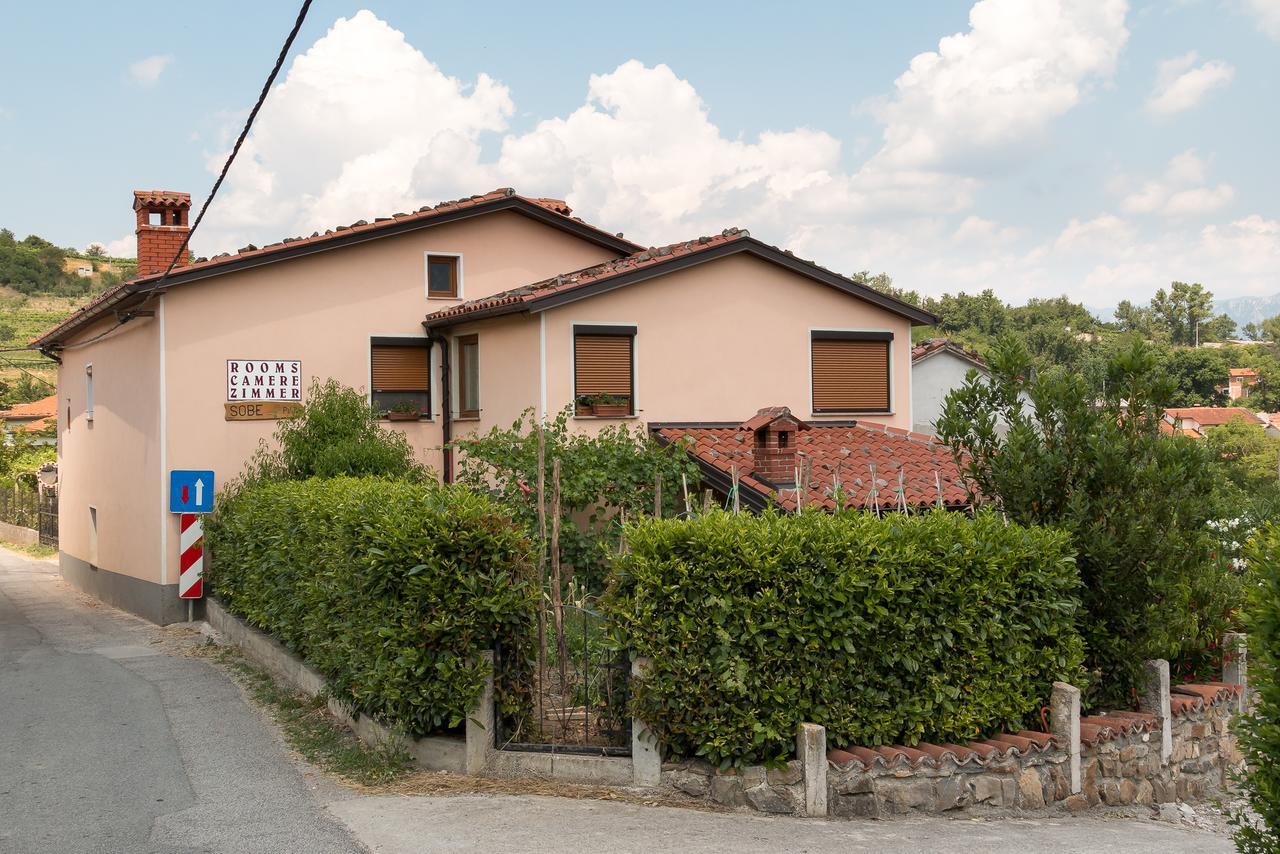 Apartma In Sobe Pilih Vipava Exteriör bild